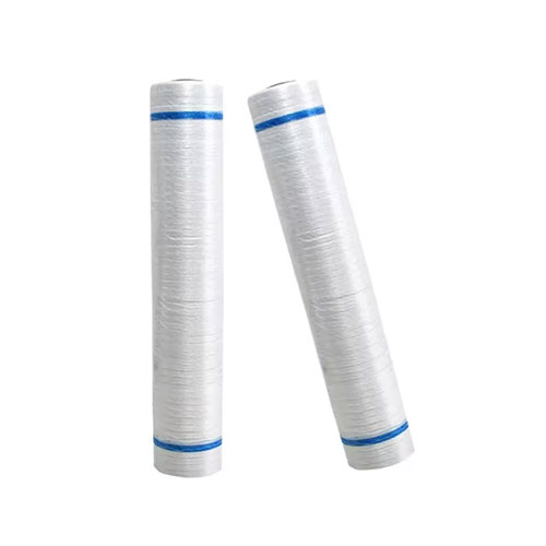 Blue bale net